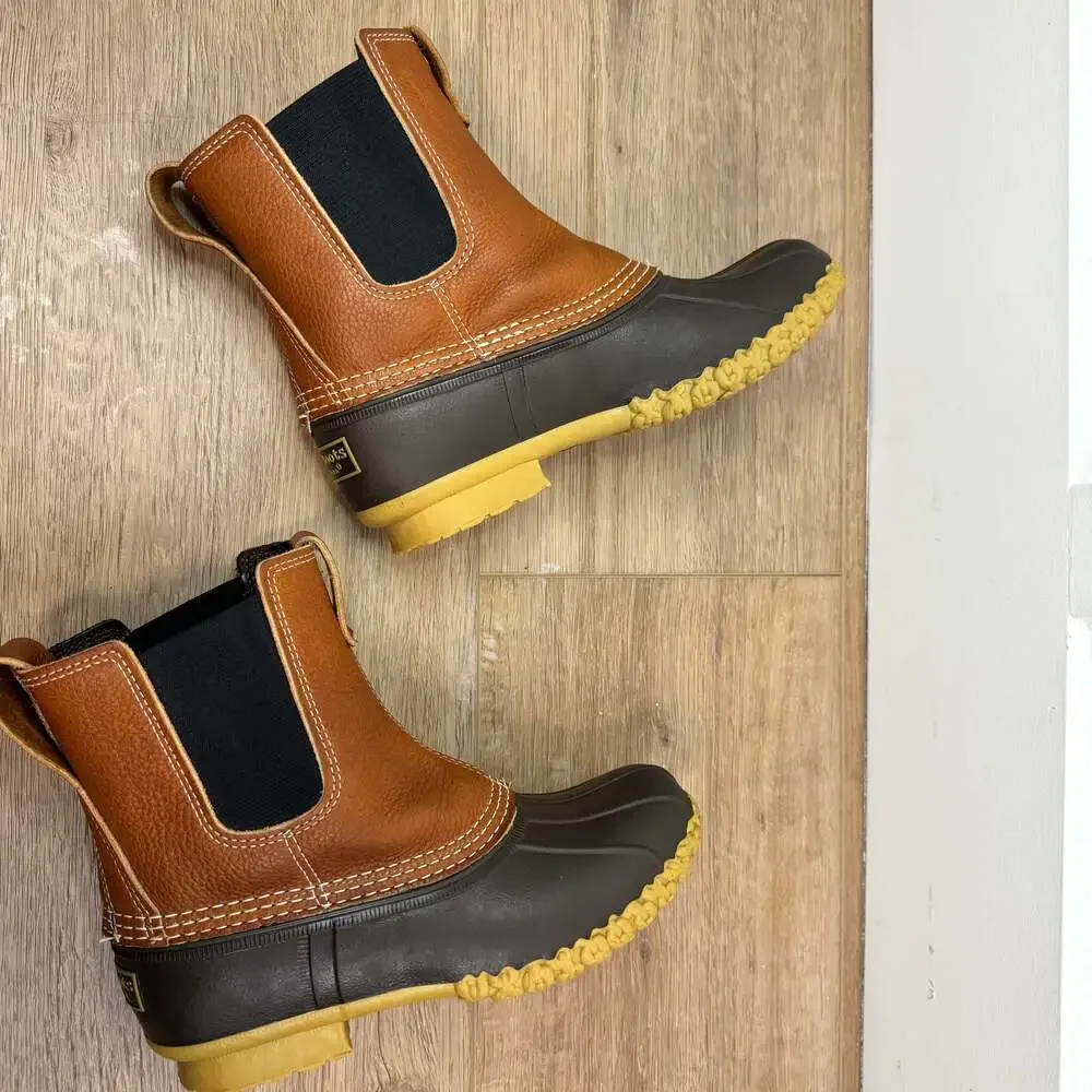 L.L.Bean Women's Size 7 Chelsea Bean Boots Allspice/Gum - Picture 6 of 7